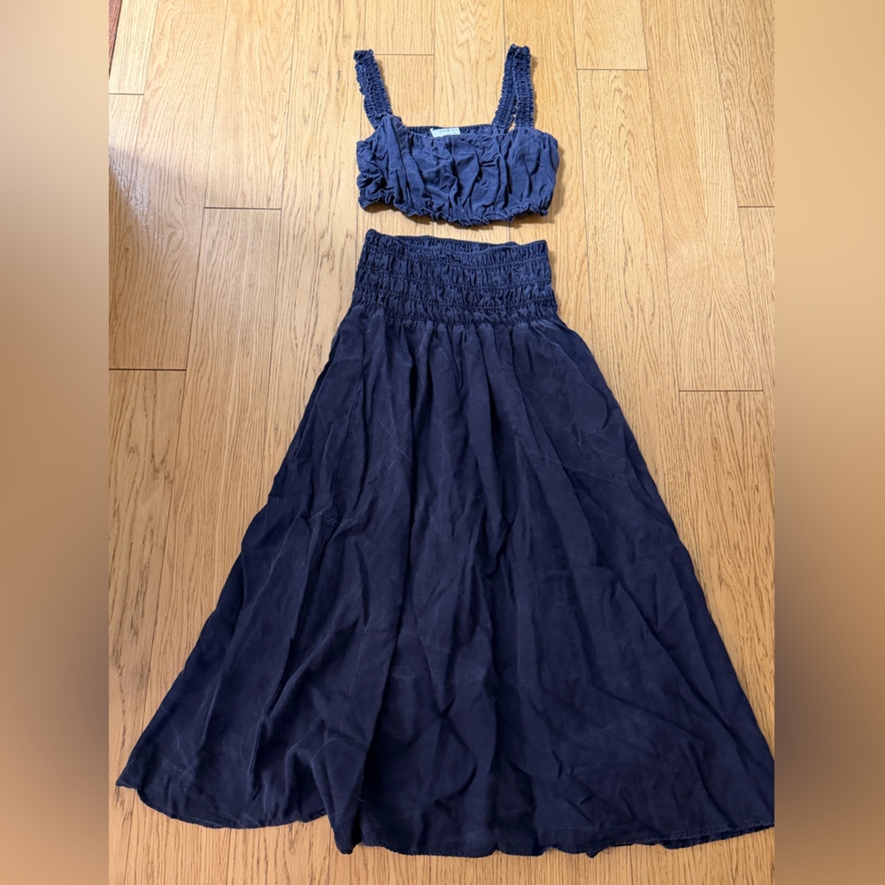 Sophie Rue Dark Blue Skirt